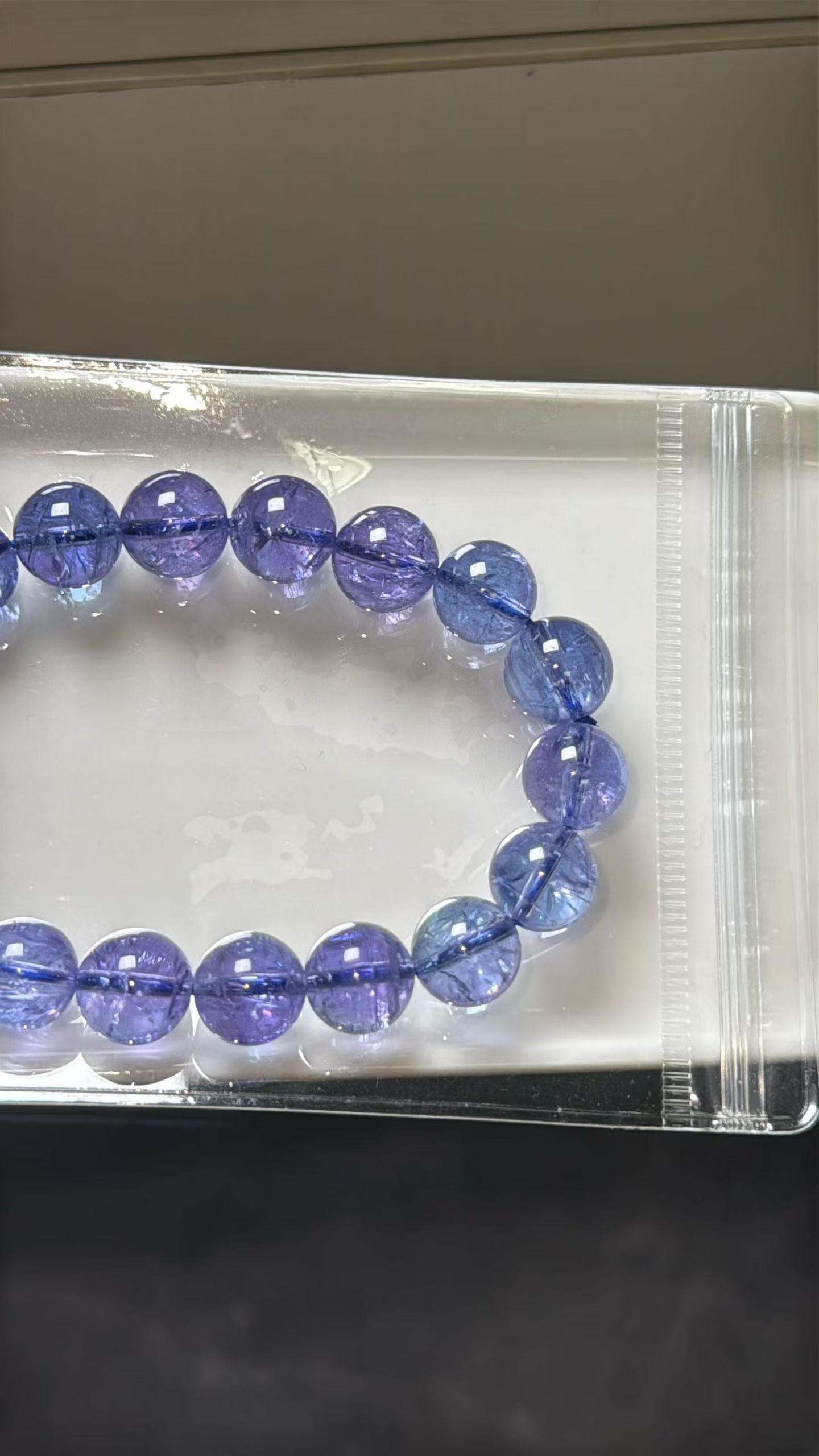 Tanzanite bracelet 11mm