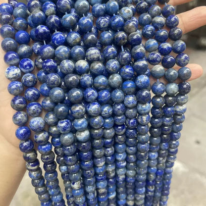 2A Natural Lapis Lazuli loose strands beads
