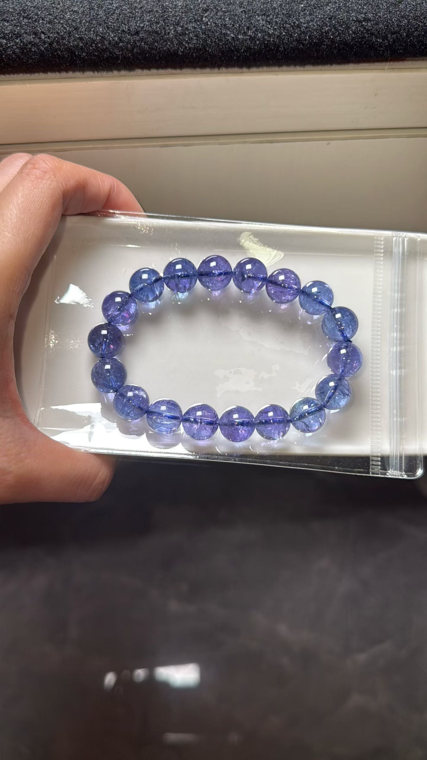Tanzanite bracelet 11mm