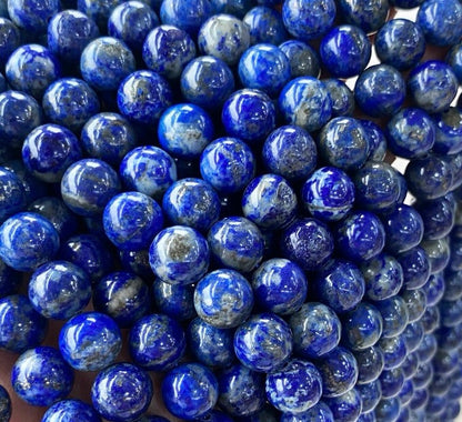 3A Natural Lapis Lazuli loose strands beads