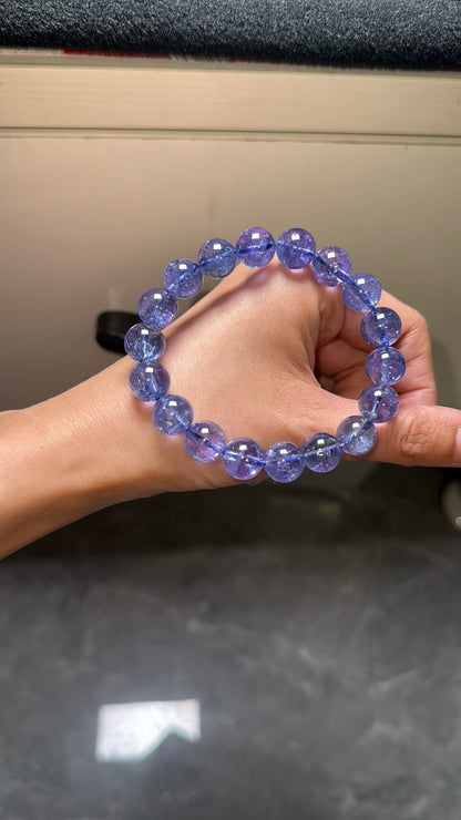 Tanzanite bracelet 11mm