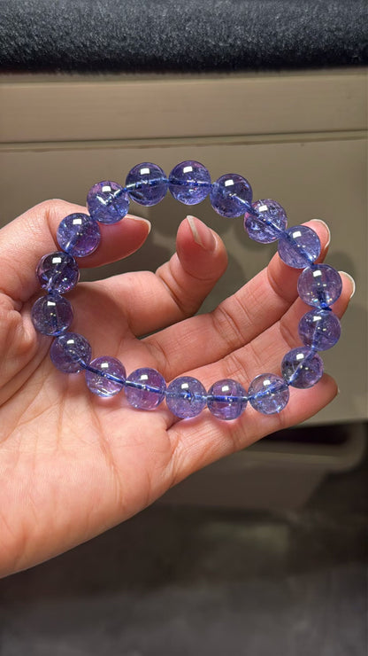 Tanzanite bracelet 11mm