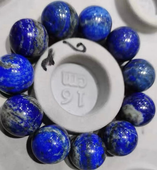 Natural Lapis Lazuli beaded bracelet