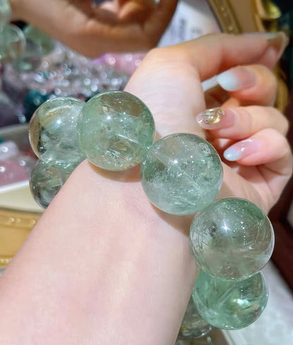 Green Asai quartz Crystal