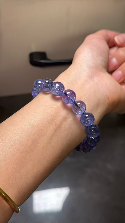 Tanzanite bracelet 11mm