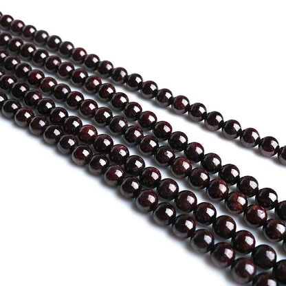 Natural Wine red Garnet smooth round loose beads,loose beads wholesale