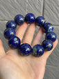 22mm Natural Lapis Lazuli beads bracelet