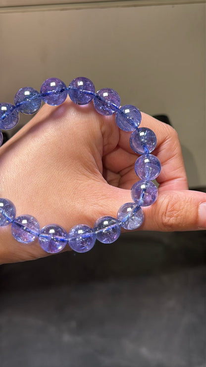 Tanzanite bracelet 11mm
