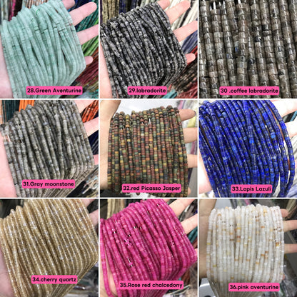 Natural heishi stone 2*4mm spacers,disc beads,spacers, loose beads for bracelets,necklaces,and jewelry accessories