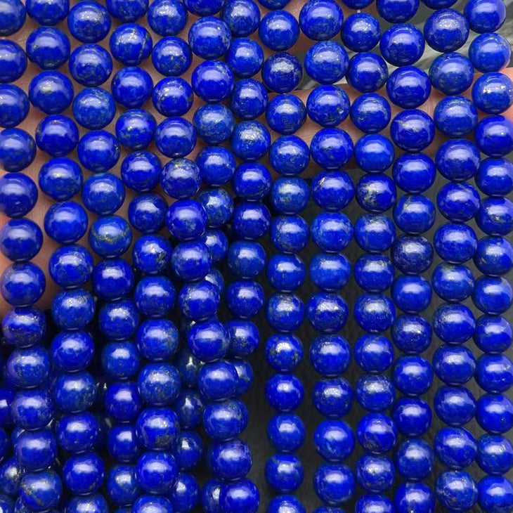8A Natural Lapis Lazuli loose strands beads