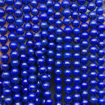 8A Natural Lapis Lazuli loose strands beads
