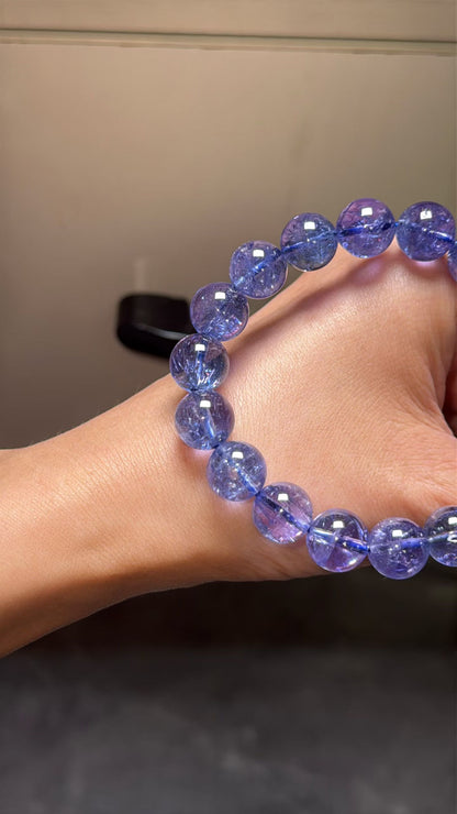 Tanzanite bracelet 11mm