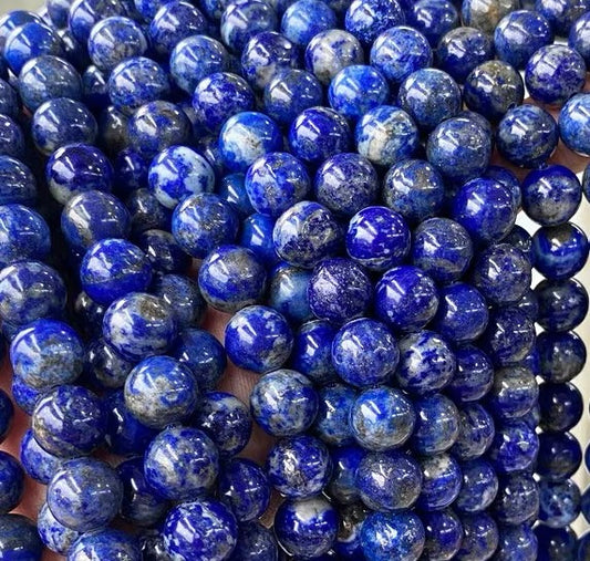 3A Natural Lapis Lazuli loose strands beads