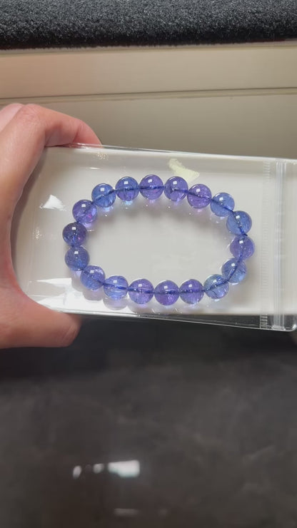 Tanzanite bracelet 11mm